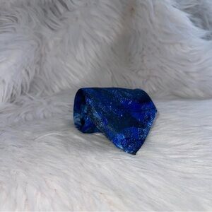 Policy Tie Navy Blue Abstract Pattern Made in USA